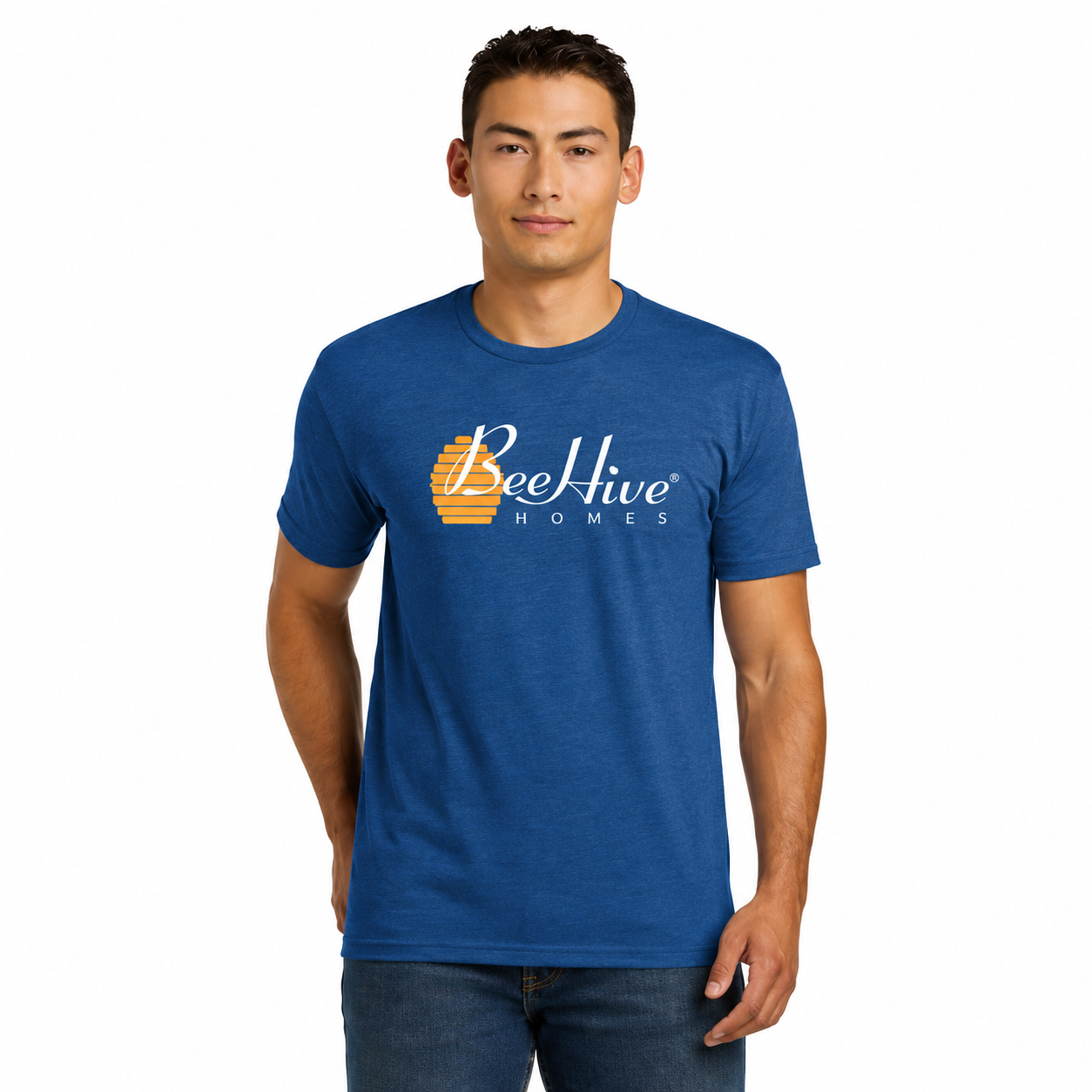 Beehive Full Logo Next Level Apparel® Adult CVC Tee - NL6210