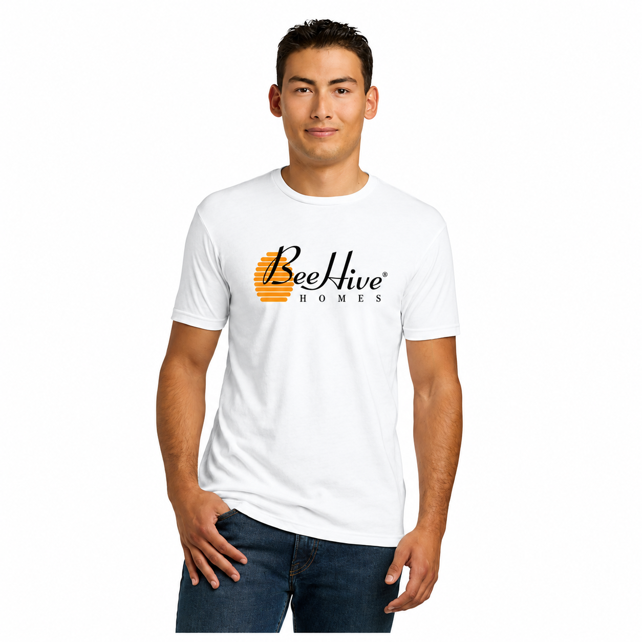 Beehive Full Logo Next Level Apparel® Adult CVC Tee - NL6210
