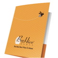 Folder with Pockets and Slits for Business Cards 08-96-4CP - BULK