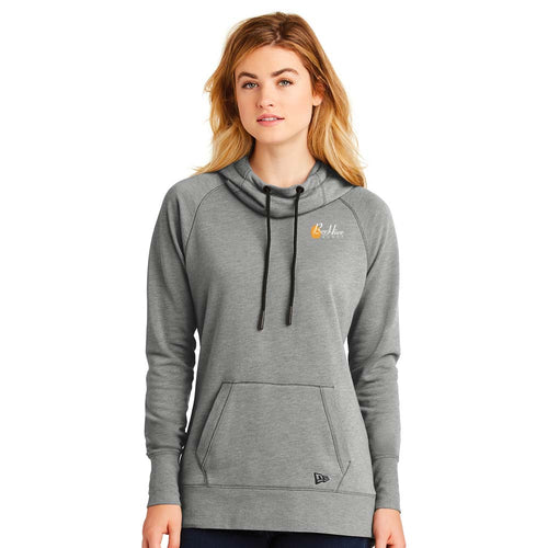 Beehive New Era Women's Tri-Blend Fleece Pullover Hoodie - LNEA510