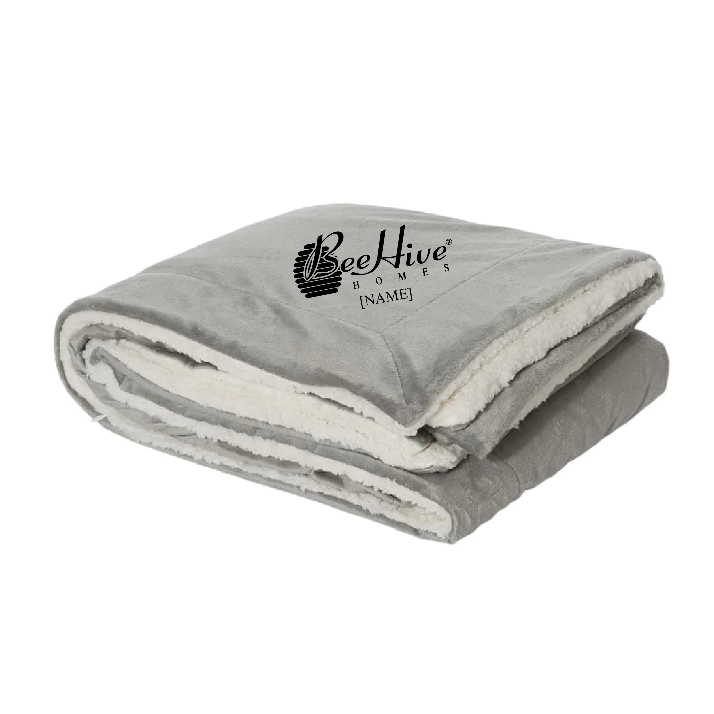 BeeHive Alpine Fleece - Micro Mink Sherpa Blanket - 8712
