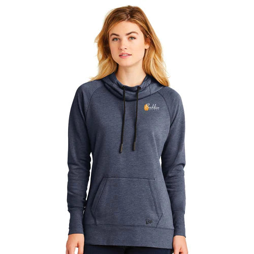 Beehive New Era Women's Tri-Blend Fleece Pullover Hoodie - LNEA510