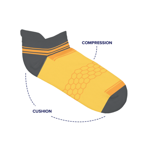 BeeHive Cotton Ankle Socks