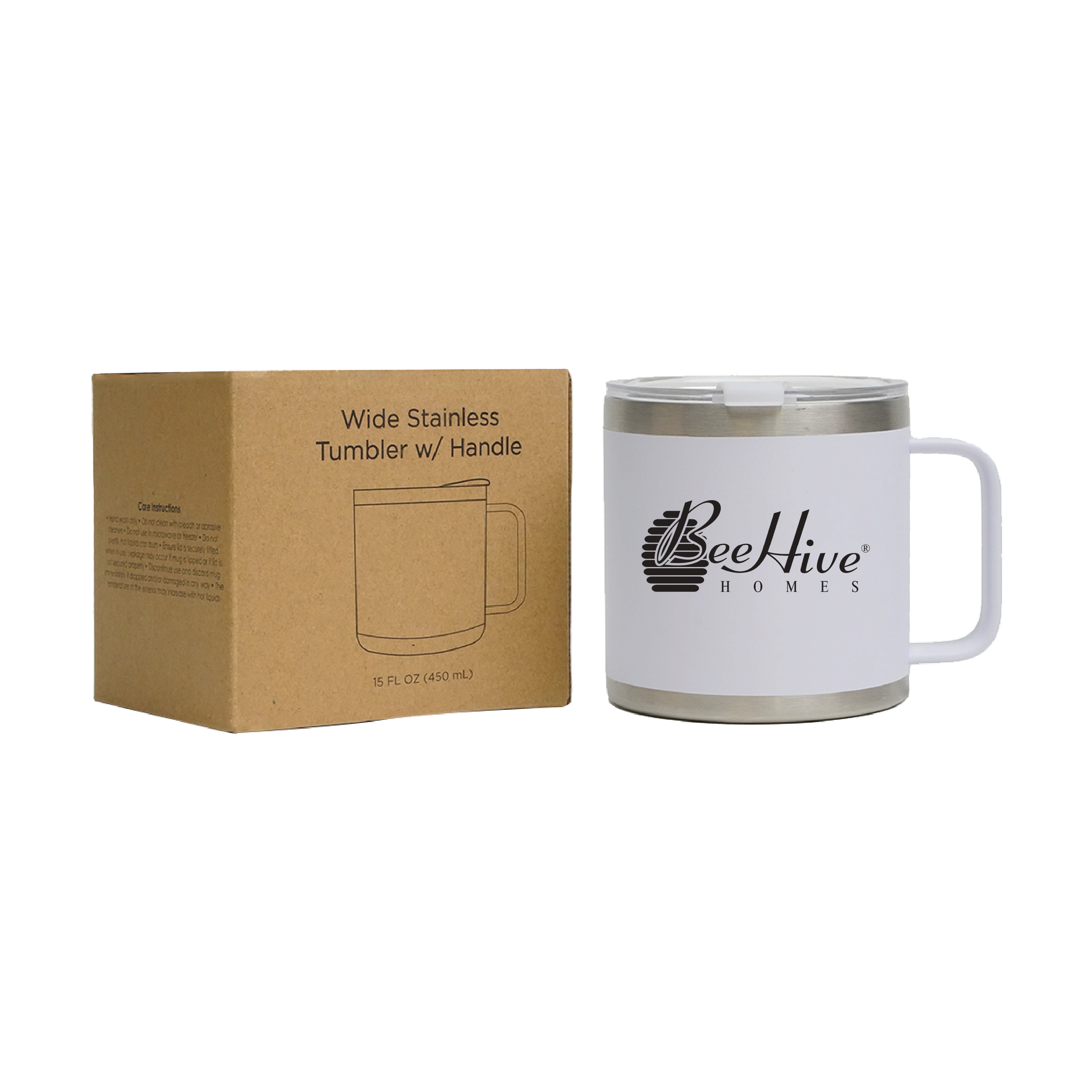 15 oz Ranch Tumbler with Handle BC15