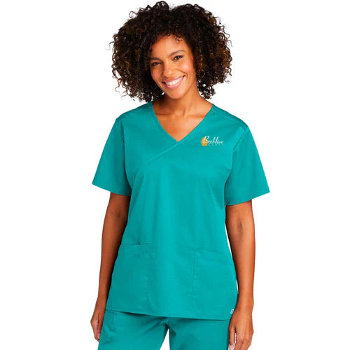 BeeHive WonderWink® Women’s WorkFlex™ Mock Wrap Top - WW4760