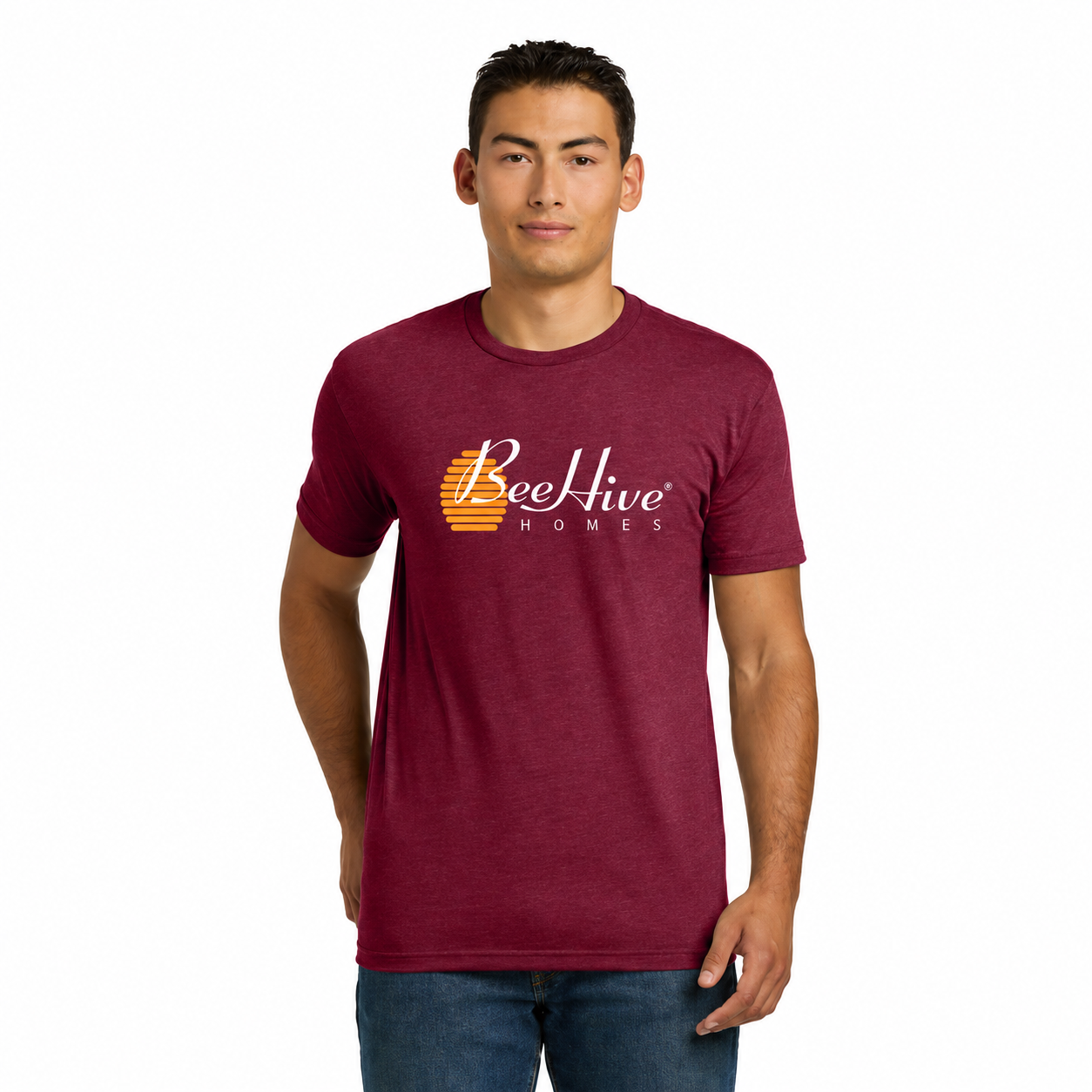Beehive Full Logo Next Level Apparel® Adult CVC Tee - NL6210