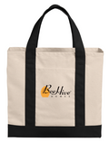 BeeHive Homes Canvas Tote BG429