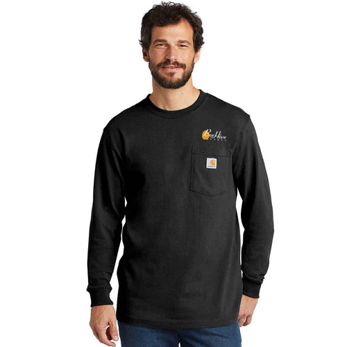 Beehive Carhartt Workwear Pocket Long Sleeve T-Shirt - CTK126
