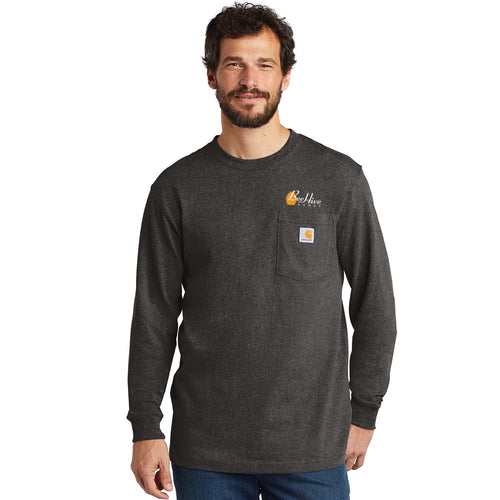 Beehive Carhartt Workwear Pocket Long Sleeve T-Shirt - CTK126