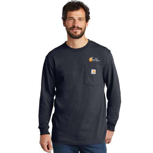 Beehive Carhartt Workwear Pocket Long Sleeve T-Shirt - CTK126