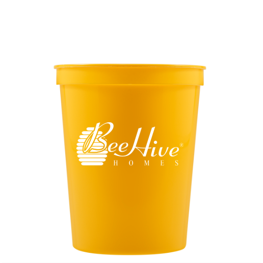 Colored Stadium Cups 5900YEL - BULK