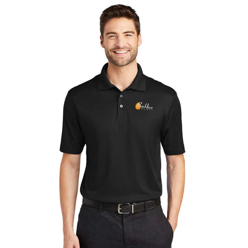 BeeHive Port Authority® Performance Fine Jacquard Polo - K528