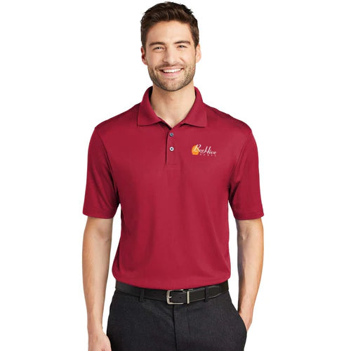 BeeHive Port Authority® Performance Fine Jacquard Polo - K528