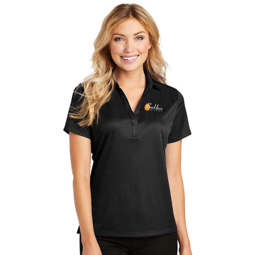 Beehive Port Authority Women's Performance Fine Jacquard Polo - L528