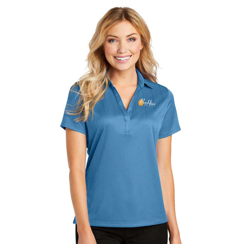 Beehive Port Authority Women's Performance Fine Jacquard Polo - L528