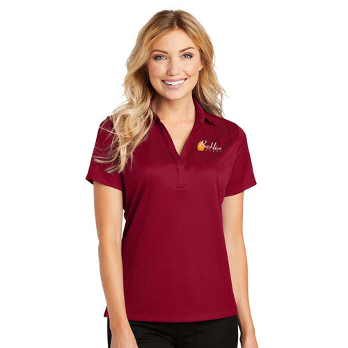 Beehive Port Authority Women's Performance Fine Jacquard Polo - L528