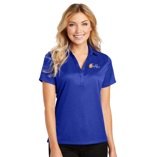 Beehive Port Authority Women's Performance Fine Jacquard Polo - L528
