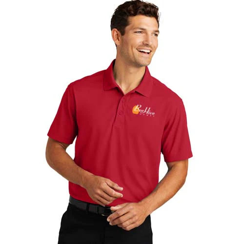 BeeHive Dry Zone Grid Polo - K572