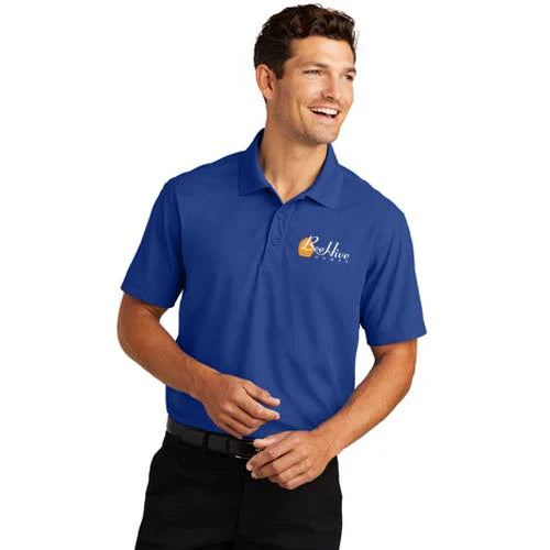 BeeHive Dry Zone Grid Polo - K572