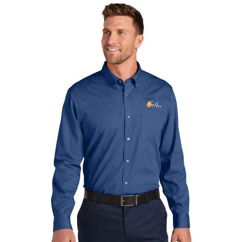 BeeHive Port Authority® Long Sleeve Nailhead Easy Care Shirt - W816
