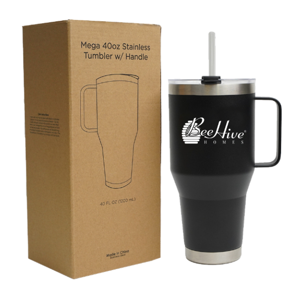 40 oz Mega Tumbler with Handle BC40