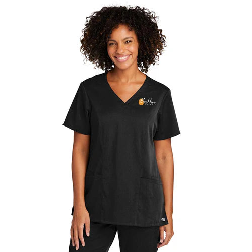 BeeHive Women's Premiere Flex V-Neck Top - WW4168