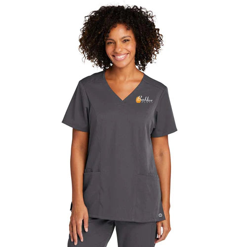 BeeHive Women's Premiere Flex V-Neck Top - WW4168