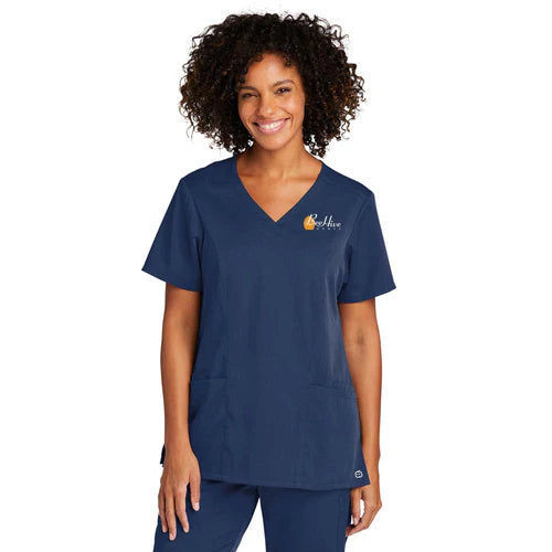 BeeHive Women's Premiere Flex V-Neck Top - WW4168