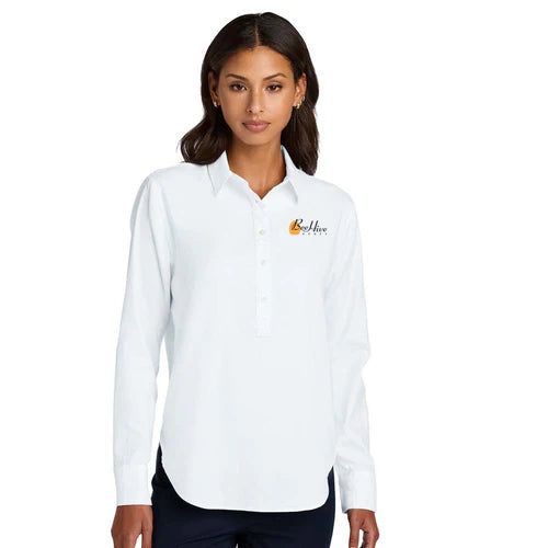 Beehive Mercer+Mettle® Women’s Long Sleeve Modern Oxford Shirt - MM2003