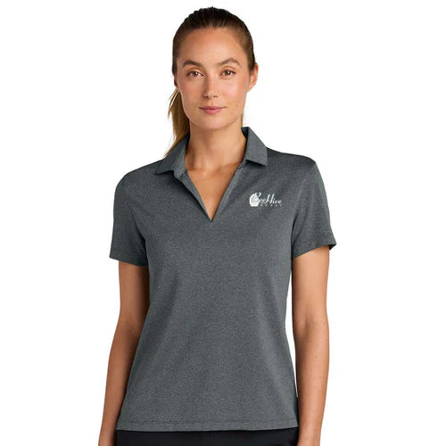 BeeHives Nike Women’s Dri-FIT Smooth Heather Polo - NKFQ4793