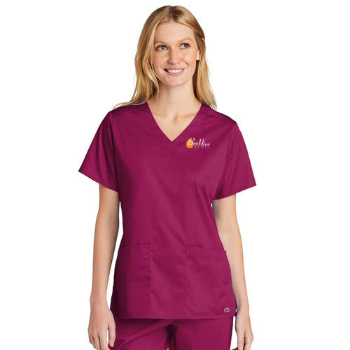 BeeHive WonderWink® Women’s WorkFlex™ V-Neck Top - WW4560